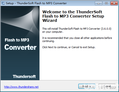 ThunderSoft Flash to MP3 Converter v3.6.0免費版【2】