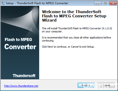 ThunderSoft Flash to MPEG Converter v4.1.0.0免費(fèi)版【2】