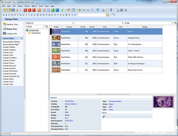 StampCAT(集郵管理軟件)v10.26免費版【2】