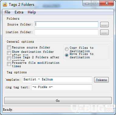 Tags 2 Folders(音樂文件管理軟件)v1.0.5免費(fèi)版