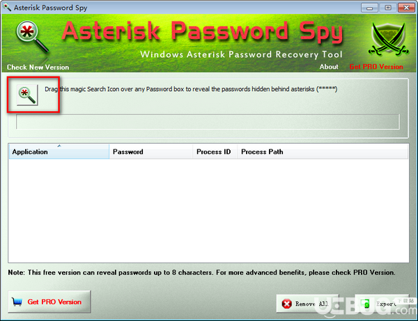 Asterisk Password Spy(星號(hào)密碼查看器)v9.0免費(fèi)版【3】