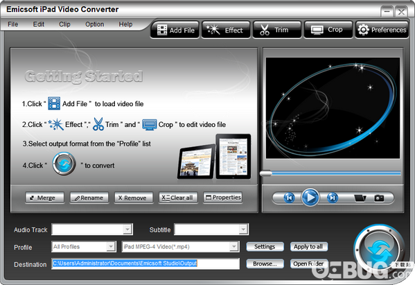 Emicsoft iPad Video Converter(IPAD視頻轉(zhuǎn)換器)