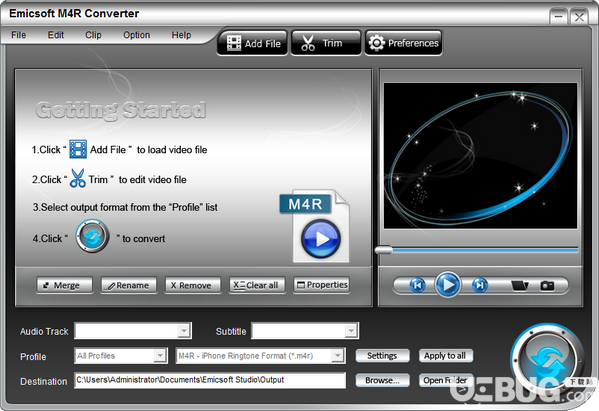 Emicsoft M4R Converter(M4R轉(zhuǎn)換器)