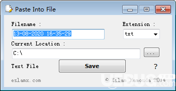 Paste Into File(復(fù)制內(nèi)容另存為)