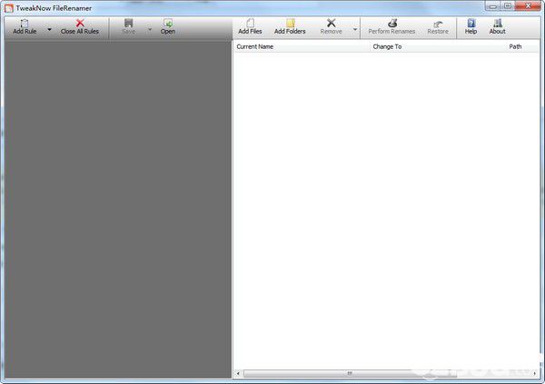 TweakNow FileRenamer(文件批量命名工具)