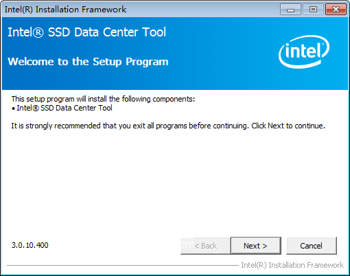 Intel SSD Data Center Tool(英特爾硬盤管理工具)