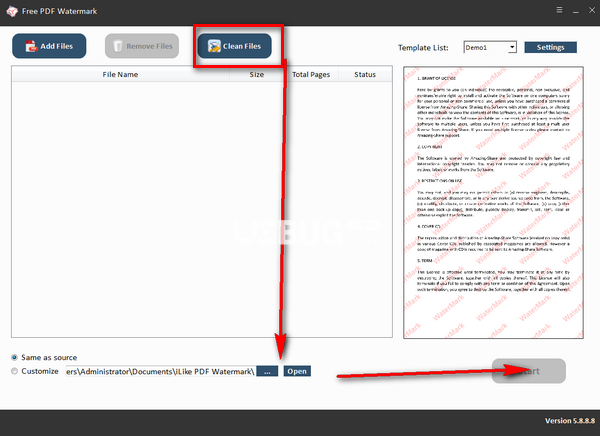 Free PDF Watermark(PDF加水印工具)v5.8.8.8免費(fèi)版【5】