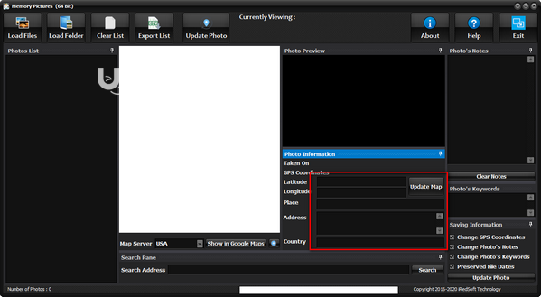 Memory Pictures(照片信息嵌入工具)v1.40免費(fèi)版【3】