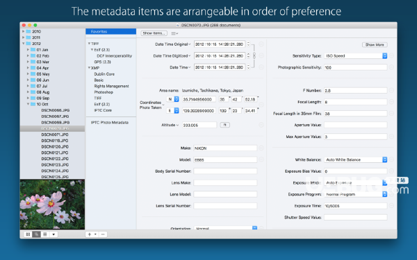 Photo Meta Edit Mac版