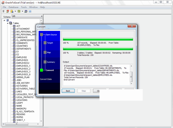 OracleToExcel(Oracle導(dǎo)出Excel工具)