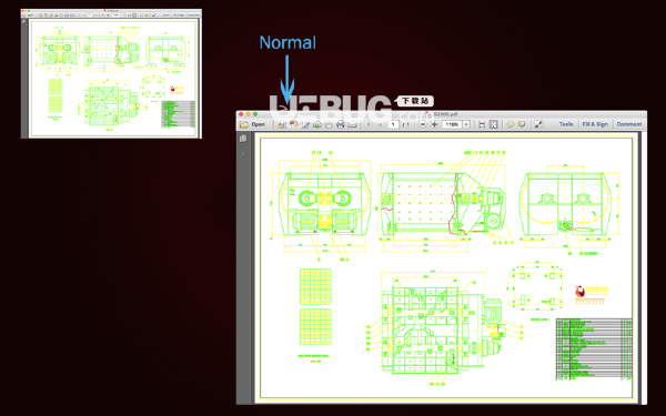 DXF Import Mac版