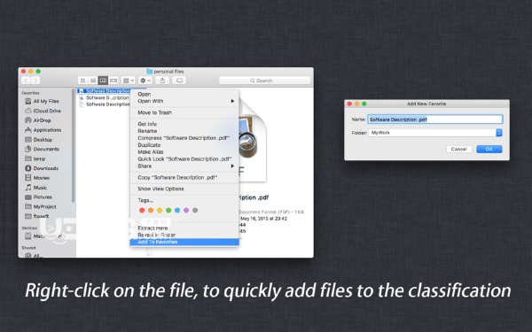 File Favorites(文件分類管理軟件)v2.2 Mac版【2】