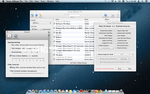 Songs deDuper Pro(重復音樂清理軟件)v1.0.1 Mac版【3】