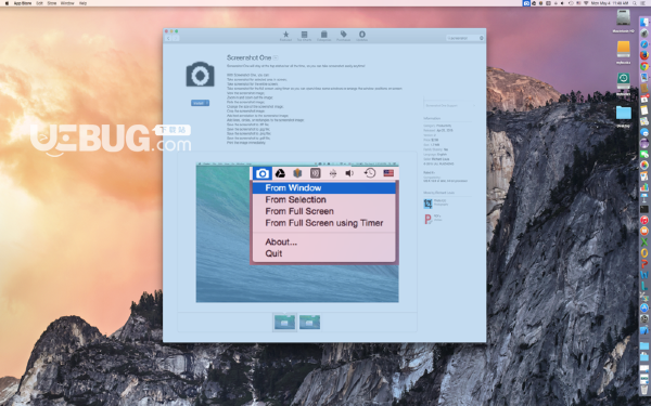 Screenshot One(屏幕截圖軟件)v3.0 Mac版【3】