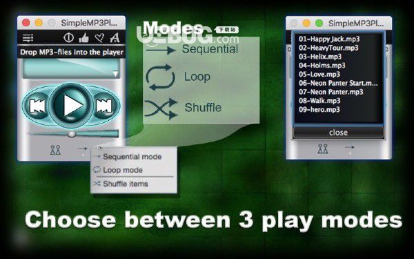 Simple MP3 Player(音樂播放器)v1.6 Mac版【2】
