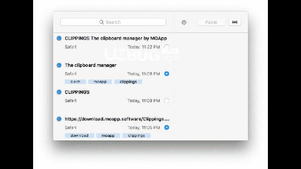 Clippings(剪切板工具)v3.6 Mac版【2】