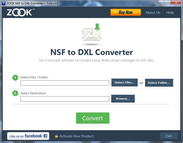 ZOOK NSF to DXL Converter(NSF轉(zhuǎn)DXL工具)