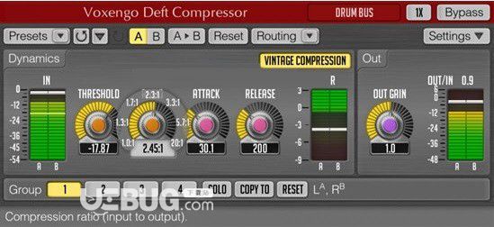 Voxengo Deft Compressor(音頻信號壓縮軟件)