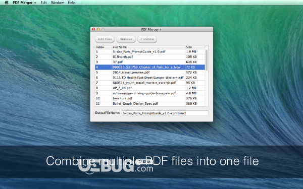 PDF Merger(PDF合并工具)v1.1.0 Mac版【3】