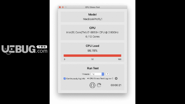 CPU Stress Test Mac版