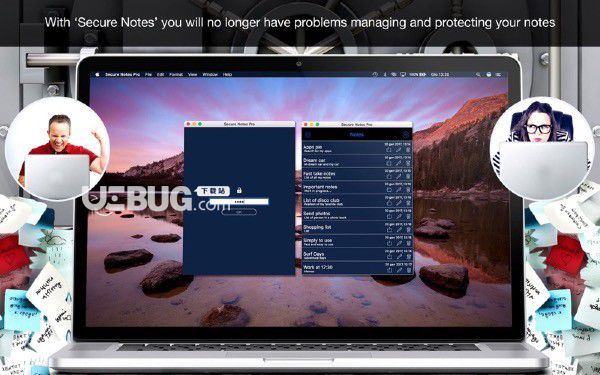 Secure Notes Pro(安全筆記軟件)v1.8 Mac版【3】