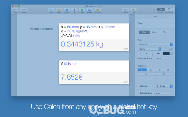 Calca(符號計算器)v1.5.1 Mac版【2】