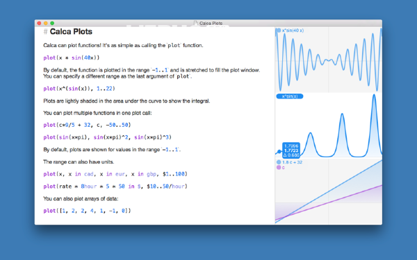 Calca(符號計算器)v1.5.1 Mac版【3】