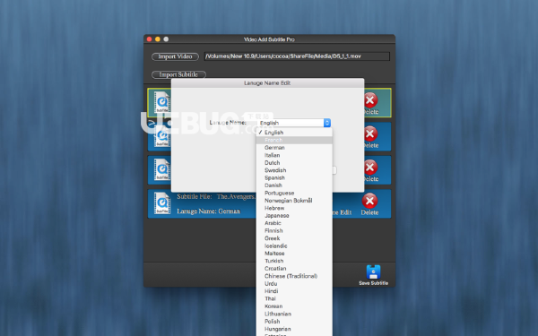 Video Add Subtitle Pro v3.1.3 Mac版【3】