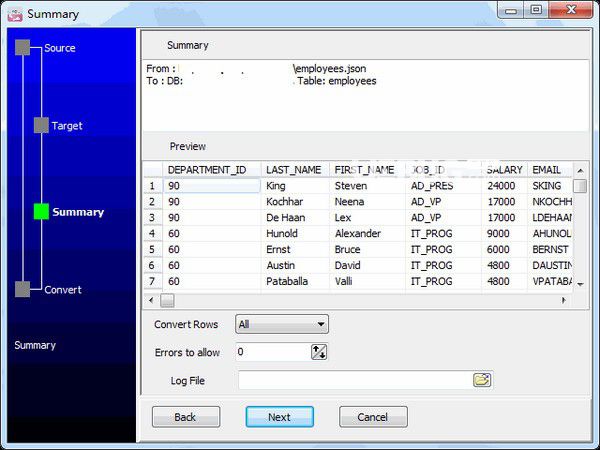 JsonToPostgres(數(shù)據(jù)轉(zhuǎn)換軟件)v2.0免費版【4】