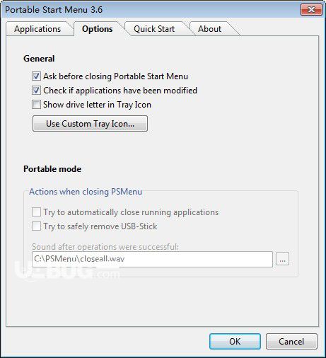 Portable Start Menu(開始菜單工具)v3.6免費版【2】