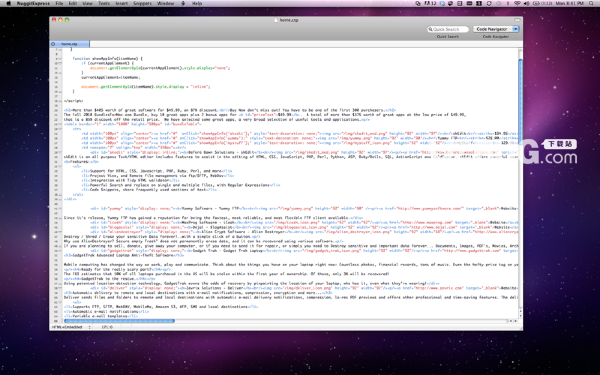 Nuggit Express(文本編輯器)v1.2.7 Mac版【2】