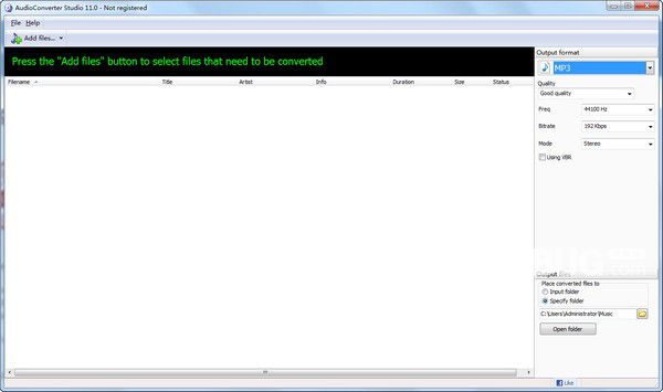 AudioConverter Studio(音樂格式轉(zhuǎn)換工具)v11.0免費版