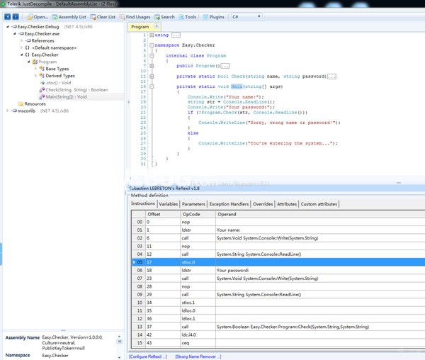 Telerik JustDecompile(.NET反編譯工具)v2020.2.916.1免費(fèi)版