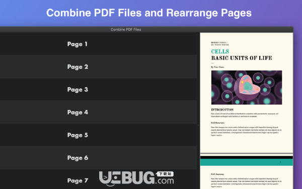 Combine PDF Files(PDF合并軟件)v1.1 Mac版【3】