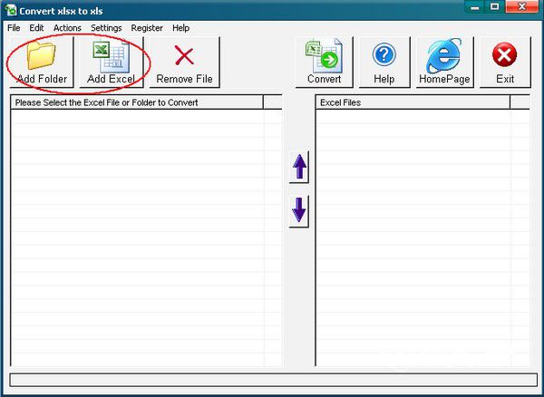 Convert XLSX to XLS(文件轉(zhuǎn)換器)v29.12.13免費版【2】