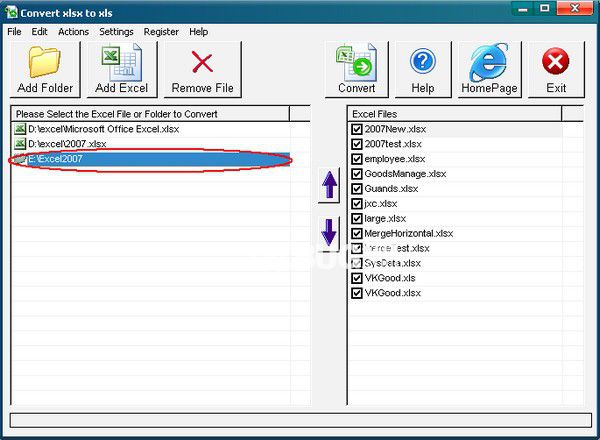 Convert XLSX to XLS(文件轉(zhuǎn)換器)v29.12.13免費版【3】