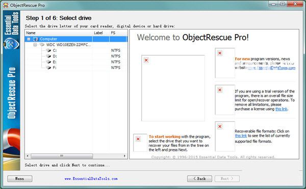 ObjectRescue Pro