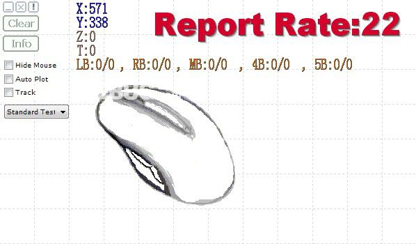 Mouse Test(鼠標(biāo)測試工具)v1.1.1綠色中文版