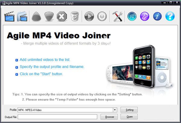 Agile MP4 Video Joiner