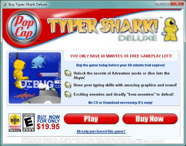 Buy Typer Shark Deluxe