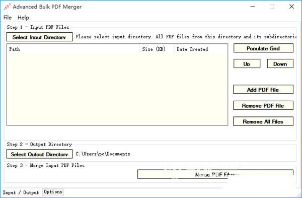 Advanced Bulk PDF Merger