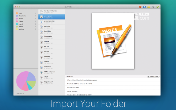 Chef Folder(文件管理軟件)v1.1 Mac版【2】