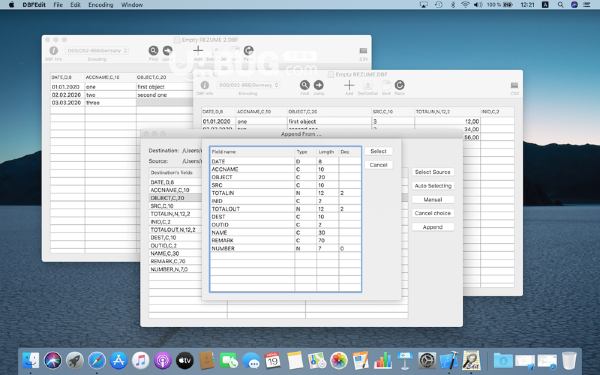 DBFEdit Mac版