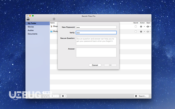 Secret Files Pro(文件夾隱藏軟件)v2.2 Mac版【3】