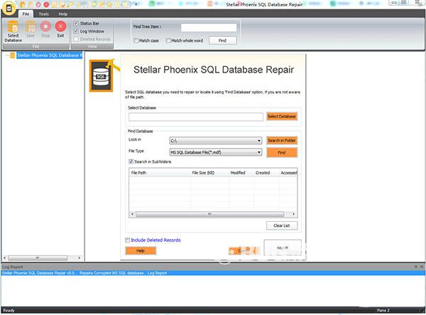 Stellar Phoenix SQL Database Repair