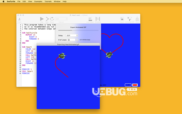 SeaTurtle(少兒編程學(xué)習(xí)軟件)v1.1 Mac版【2】
