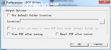 Preferences PDF Writer