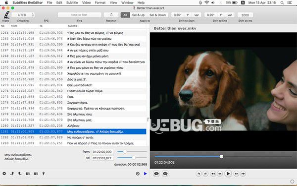 Subtitles theEditor Mac版