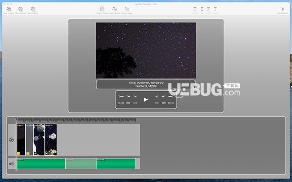 eyeClip(視頻編輯軟件)v2.0 Mac版【2】