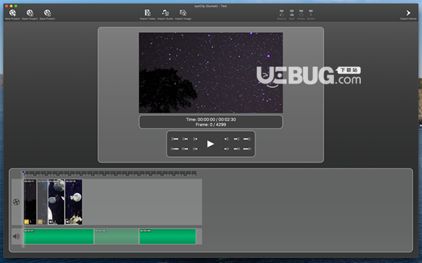 eyeClip(視頻編輯軟件)v2.0 Mac版【3】